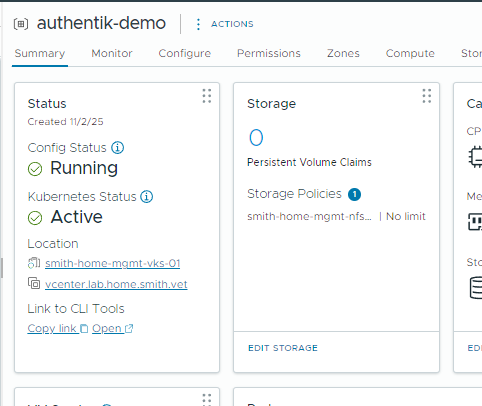Storage Policies Added